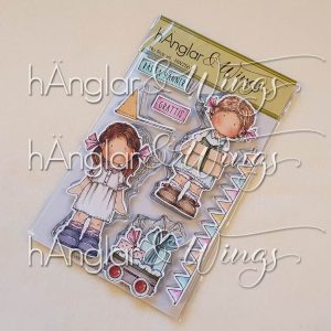 hÄnglar & Wings - A6 Clear Stamps - Nu firar vi!