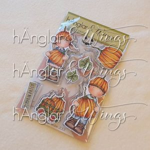 hÄnglar & Wings - A6 Clear Stamps - Pumpaskörd (Höstkit)