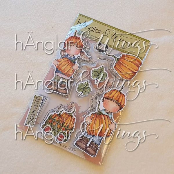 hÄnglar & Wings - A6 Clear Stamps - Pumpaskörd (Höstkit)