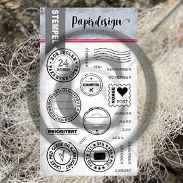 Papirdesign - Stempel - Poststempel