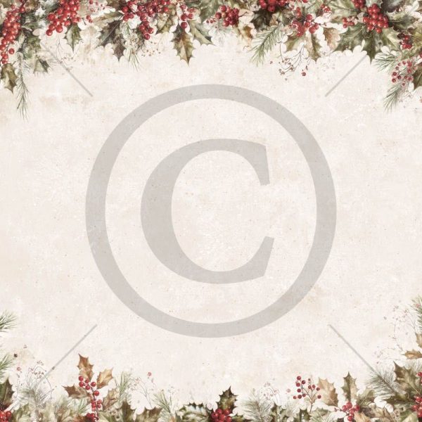 Papirdesign - 12x12 - Julekveld - Julekvad - Bilde 2