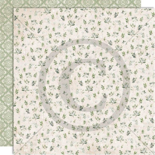Papirdesign - 12x12 - Julekveld - Julegrønn