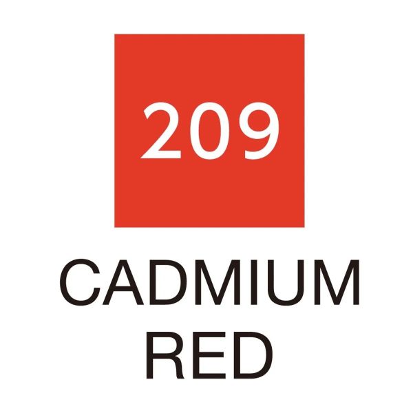 ZIG Clean Color Real Brush - 209 Cadmium Red - Bilde 2
