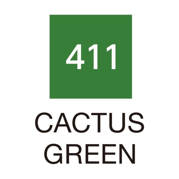 ZIG Clean Color Real Brush - 411 Cactus Green - Bilde 2