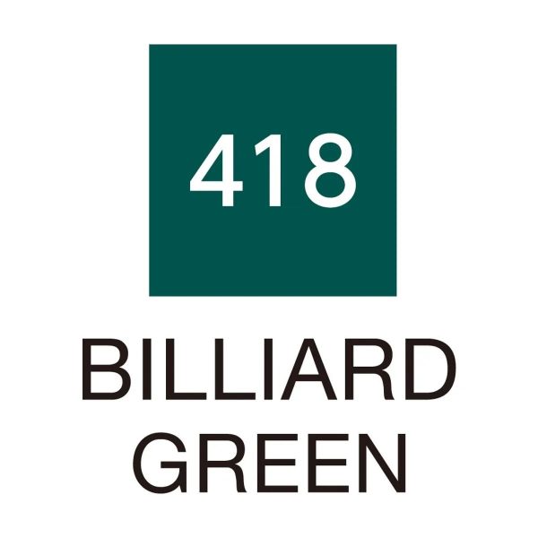 ZIG Clean Color Real Brush - 418 Billiard Green - Bilde 2