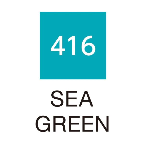 ZIG Clean Color Real Brush - 416 Sea Green - Bilde 2