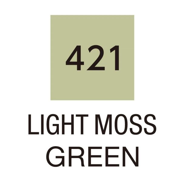 ZIG Clean Color Real Brush - 421 Light Moss Green - Bilde 2
