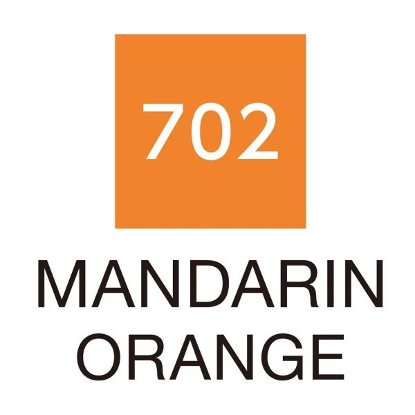 ZIG Clean Color Real Brush - 702 Mandarin Orange - Bilde 2