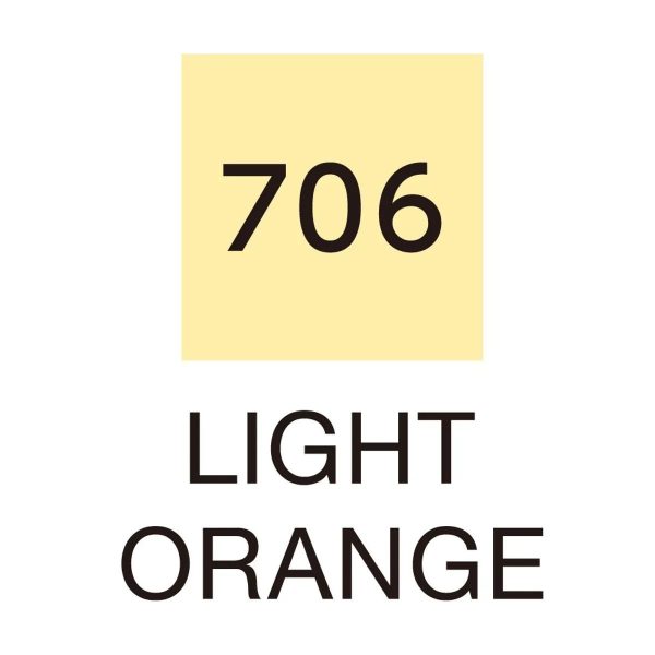 ZIG Clean Color Real Brush - 706 Light Orange - Bilde 2
