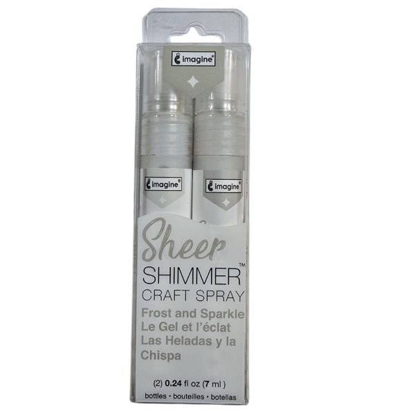 Imagine Crafts - Mini Sheer Shimmer Spritz - Frost & Sparkle