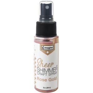 Imagine Crafts - Sheer Shimmer Spritz - Rose Gold