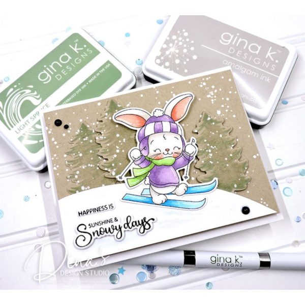 Gina K. Designs - Furry Flurries Clear Stamps - Bilde 6