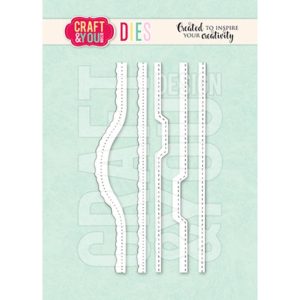 Craft & You - Small Frame Borders Dies