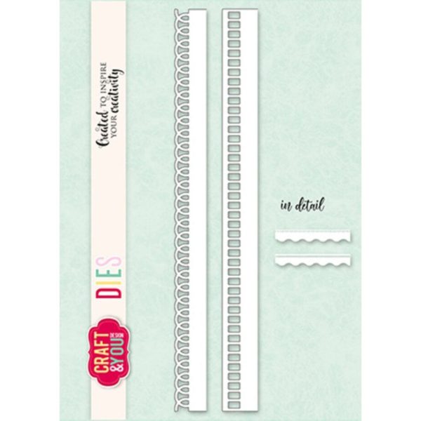 Craft & You - Set of Doily Borders Dies