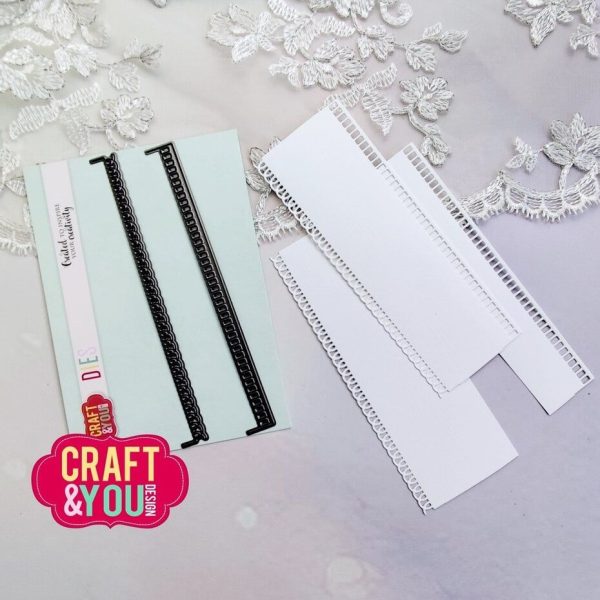 Craft & You - Set of Doily Borders Dies - Bilde 2