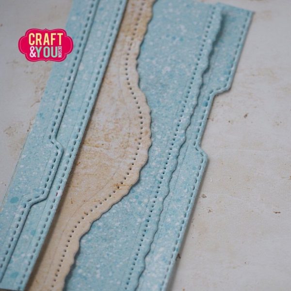 Craft & You - Small Frame Borders Dies - Bilde 3