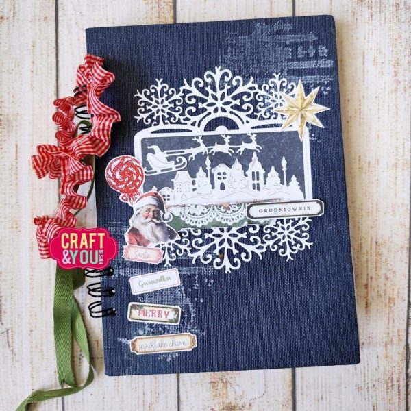 Craft & You - Santa Claus with a Sleigh Die - Bilde 2