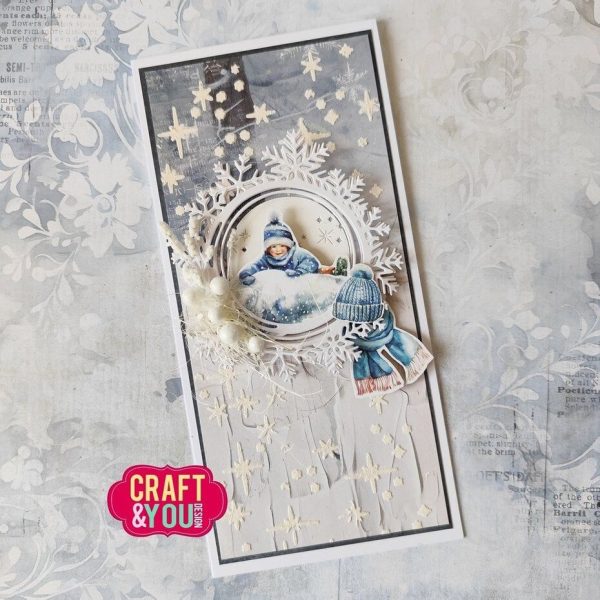 Craft & You - Snowflakes Frame Dies - Bilde 3