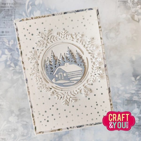 Craft & You - Snowflakes Frame Dies - Bilde 6