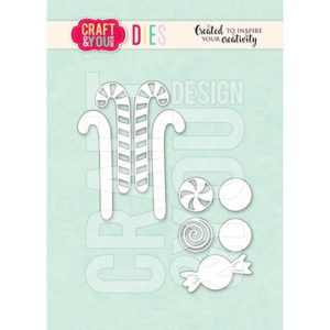 Craft & You - Dies - Candy Canes