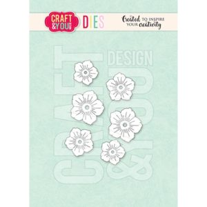 Craft & You - Dies - Mini Flowers by Gosia