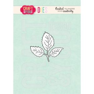 Craft & You - Dies - Bea's Rose Leaves