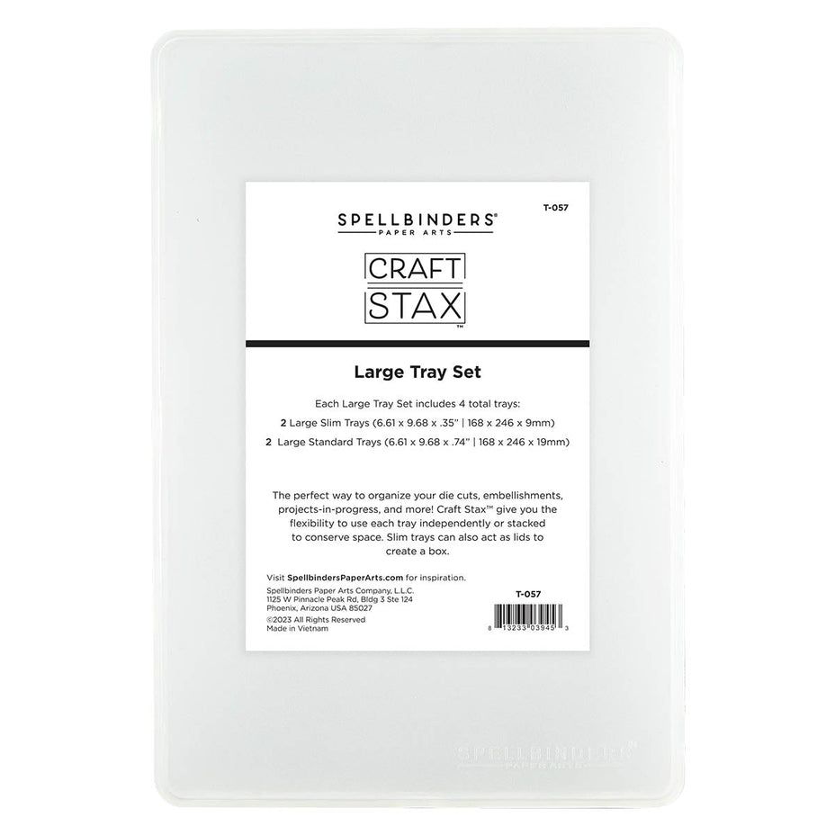 Spellbinders - Craft Stax Large Tray Set - Bilde 3