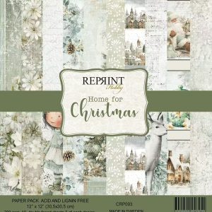 Reprint - 12x12 Paper Pack - Home for Christmas