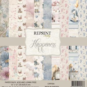 Reprint - 12x12 Paper Pack - Happiness