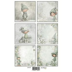 Reprint - Klippark A4 - Elf Tags