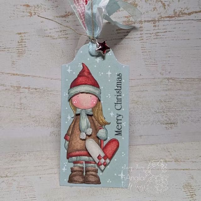 hÄnglar & Wings - A6 Clear Stamps - Julförberedelser - Bilde 4