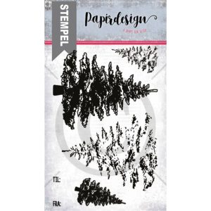 Papirdesign - Stempel - Juletre