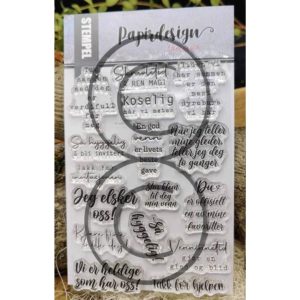 Papirdesign - Stempel - Skravletid