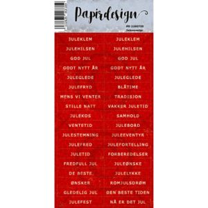 Papirdesign - Klistremerker - Juleeventyr