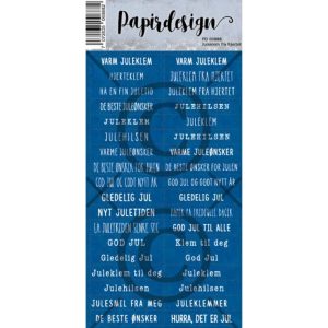 Papirdesign - Klistremerker - Juleklem fra hjertet