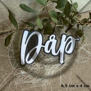 Papirdesign - Dies - Dåp 2