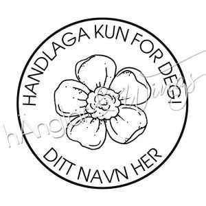 hÄnglar & Wings - Personlig stempel 364 (nynorsk)