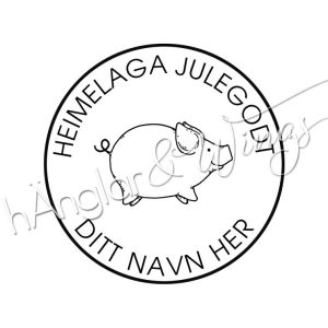 hÄnglar & Wings - Personlig stempel 361 (nynorsk)