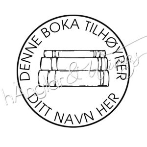 hÄnglar & Wings - Personlig stempel 359 (nynorsk)