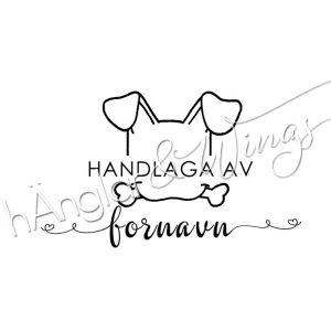 hÄnglar & Wings - Personlig stempel 344 (nynorsk)