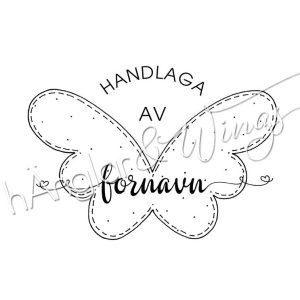 hÄnglar & Wings - Personlig stempel 342 (nynorsk)