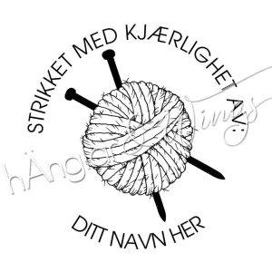 hÄnglar & Wings - Personlig stempel 281