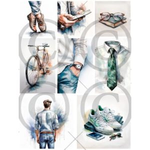 Papirdesign - Motivark A4 - Herremann