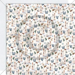 Papirdesign - 12x12 - Vinterglede - Vinterkos