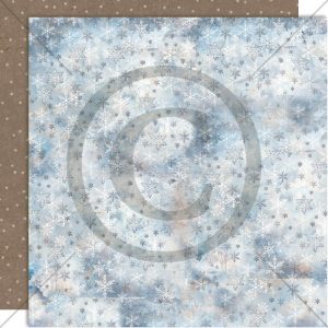 Papirdesign - 12x12 - Vinterglede - Snøstorm