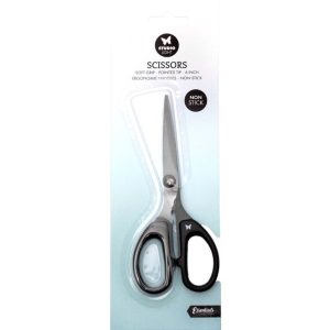 Studio Light - Scissors Soft Grip/Non Stick 6 Inch - Black