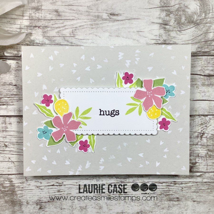 Create A Smile - Stencil: Confetti Hearts - Bilde 2