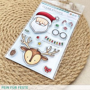 Create A Smile - Stempel A6: Fein fürs Fest
