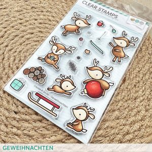 Create A Smile - Stempel A6: Geweihnachten