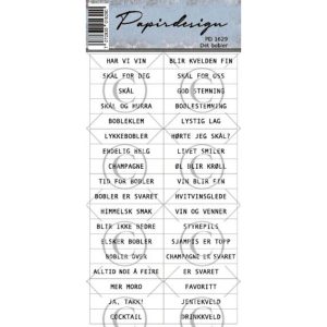 Papirdesign - Klistremerker: Det bobler